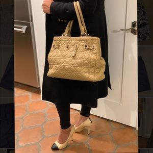 Christian Dior chri chri cannage tote